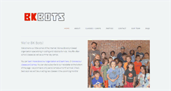 Desktop Screenshot of bkbots.com